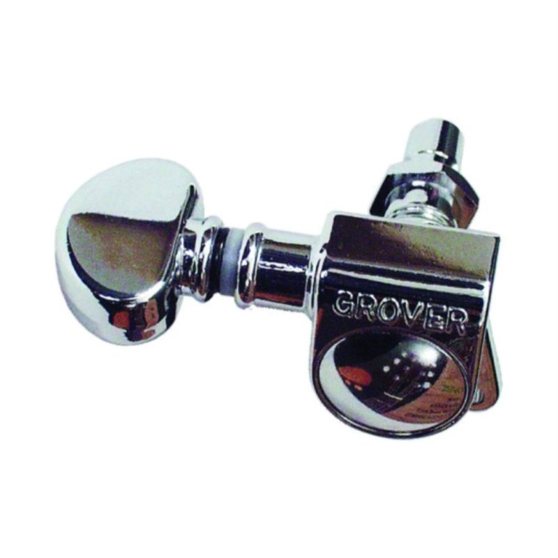 Grover 406C Mini Locking Rotomatic Tuners - 3+3 - Chrome - Image 3